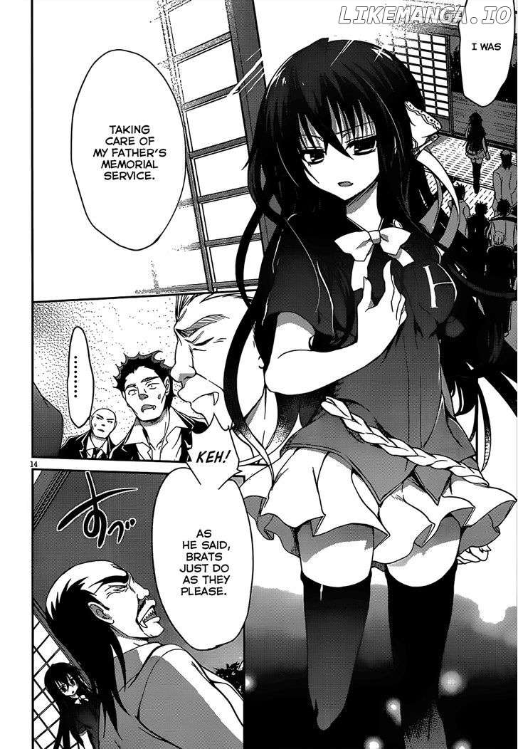 Kiryuuin Kaya Ni Chi O Suwareru Dake No Kantan Na Oshigoto chapter 9 - page 16