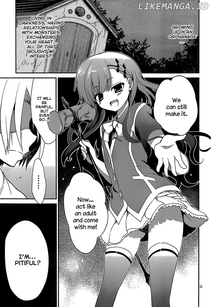 Kiryuuin Kaya Ni Chi O Suwareru Dake No Kantan Na Oshigoto chapter 9 - page 23