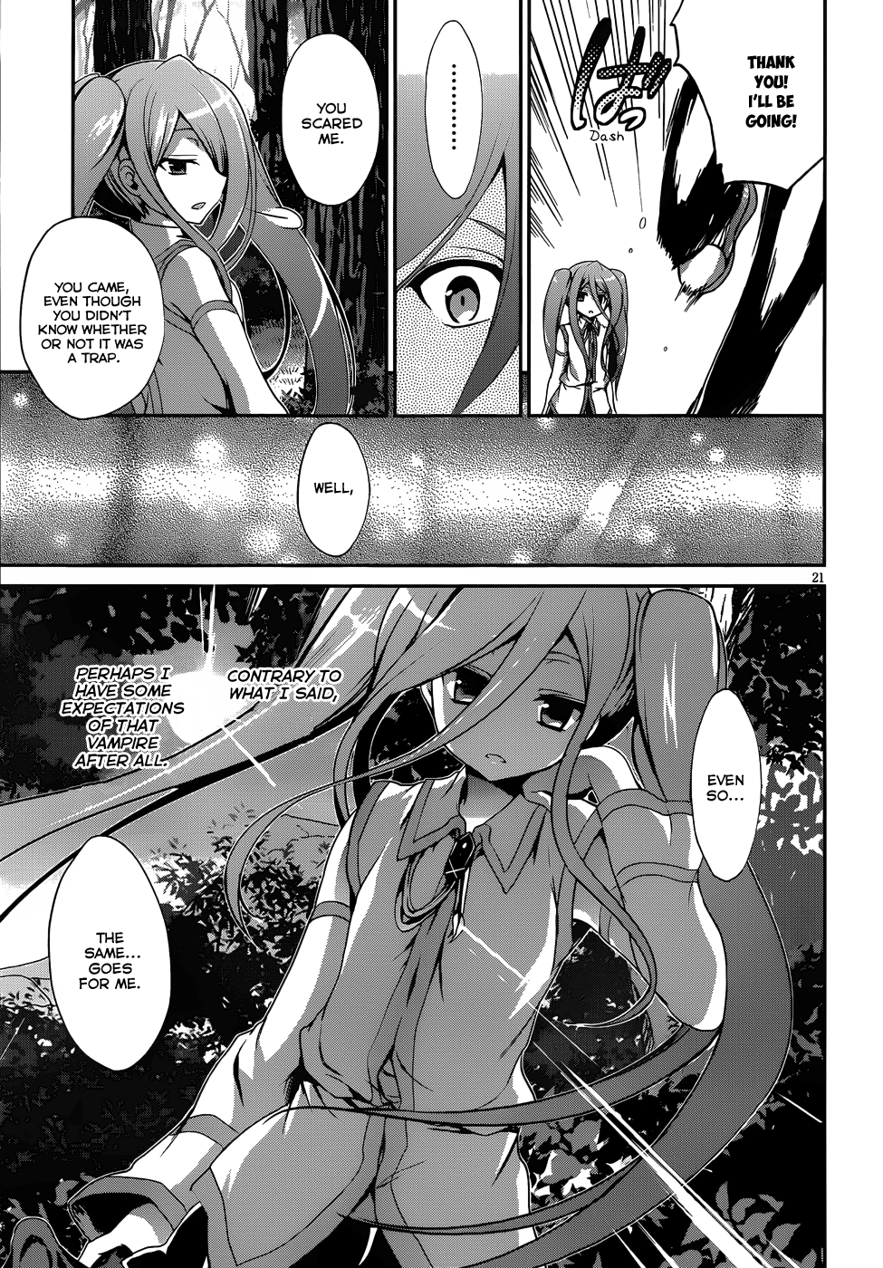 Kiryuuin Kaya Ni Chi O Suwareru Dake No Kantan Na Oshigoto chapter 14 - page 22