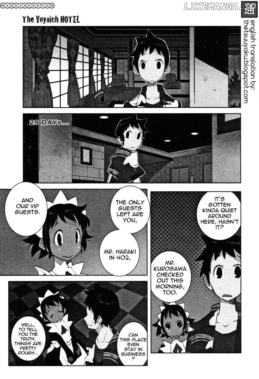 The Voynich Hotel chapter 29 - page 1