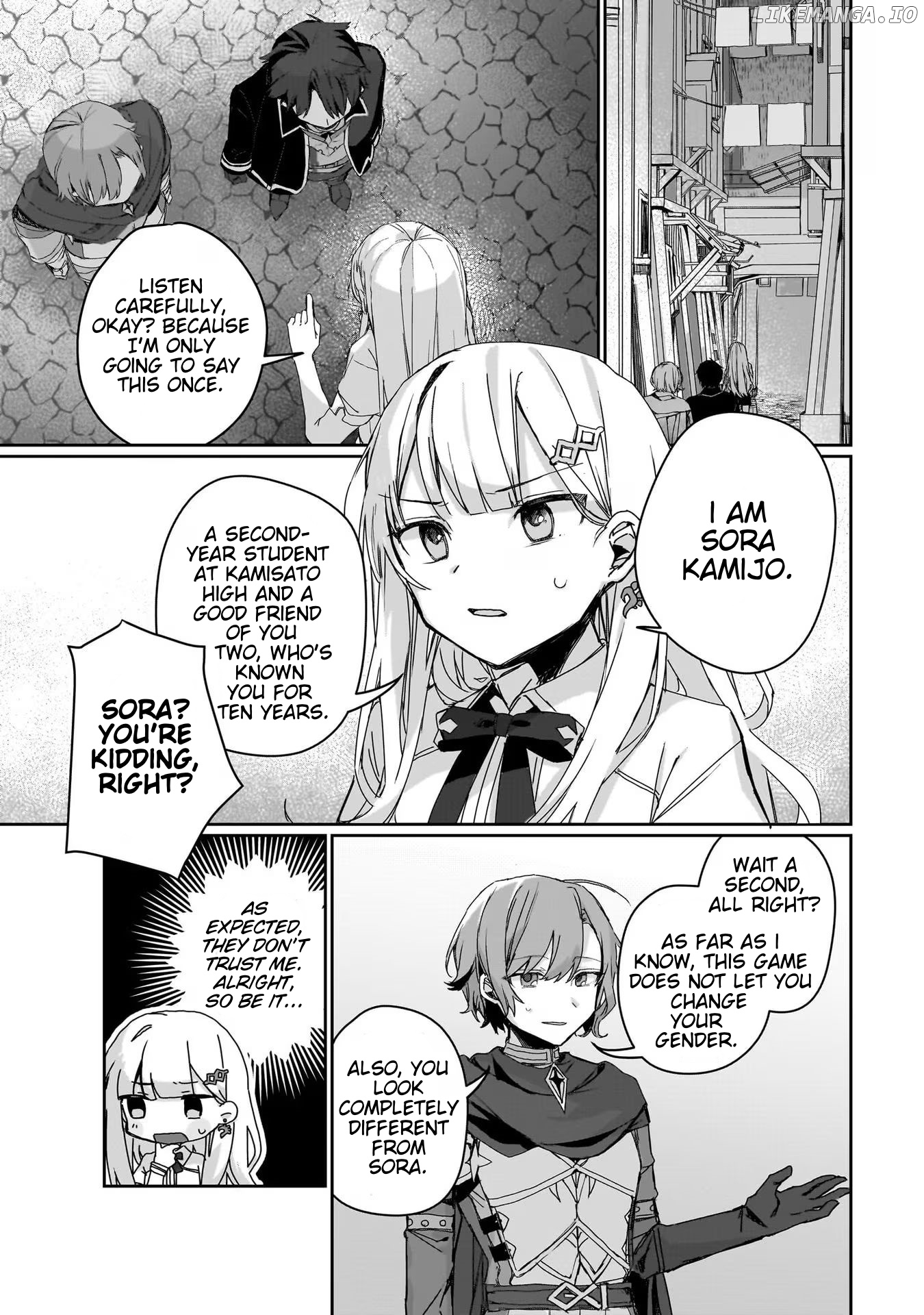 Astral Online - Maou No Noroi De Saikyou Bishoujo Ni Natta Ore, Saijaku Shoku Da Ga Cheat Skill De Chou Seichou Shite Musou Suru Chapter 2 - page 5