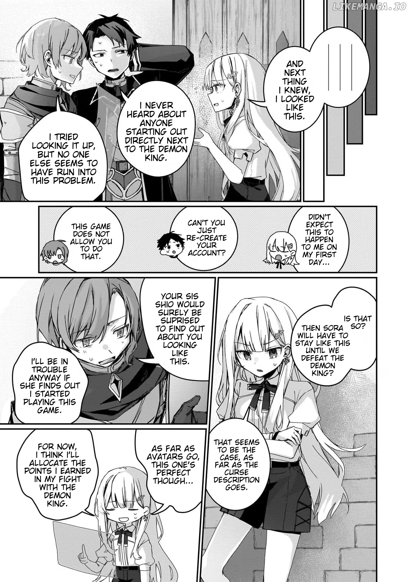 Astral Online - Maou No Noroi De Saikyou Bishoujo Ni Natta Ore, Saijaku Shoku Da Ga Cheat Skill De Chou Seichou Shite Musou Suru Chapter 2 - page 7