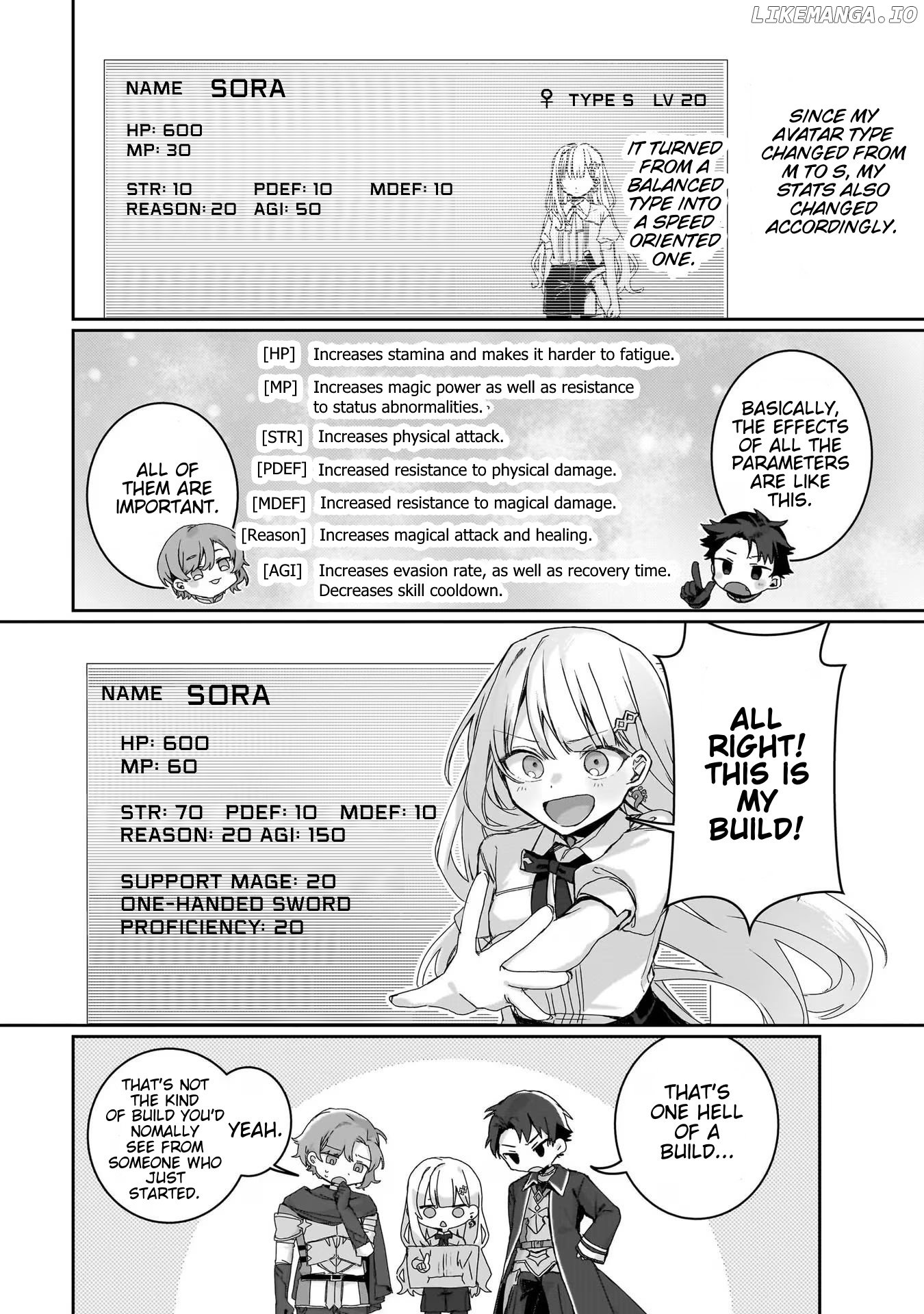 Astral Online - Maou No Noroi De Saikyou Bishoujo Ni Natta Ore, Saijaku Shoku Da Ga Cheat Skill De Chou Seichou Shite Musou Suru Chapter 2 - page 8