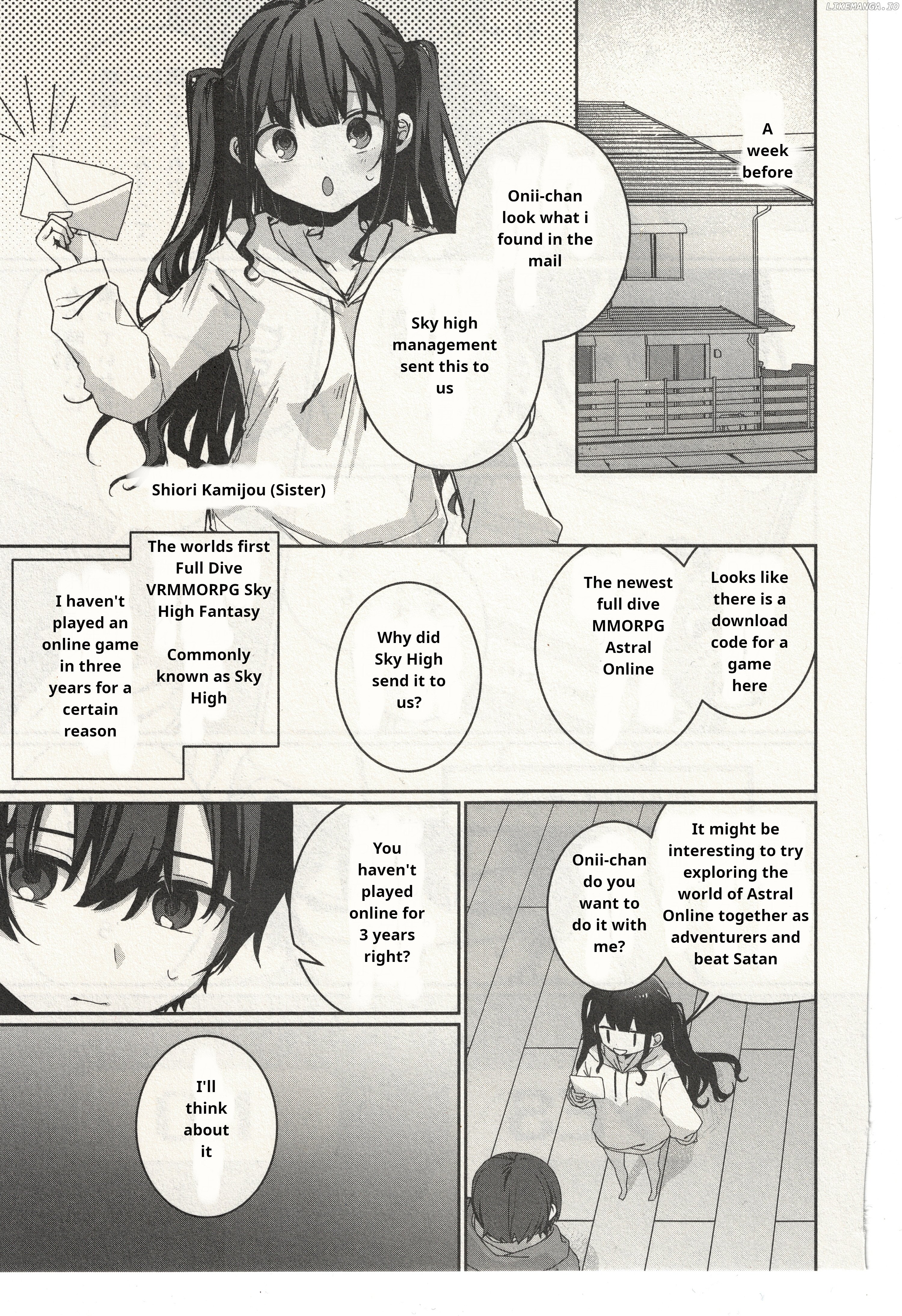 Astral Online - Maou No Noroi De Saikyou Bishoujo Ni Natta Ore, Saijaku Shoku Da Ga Cheat Skill De Chou Seichou Shite Musou Suru Chapter 1 - page 8