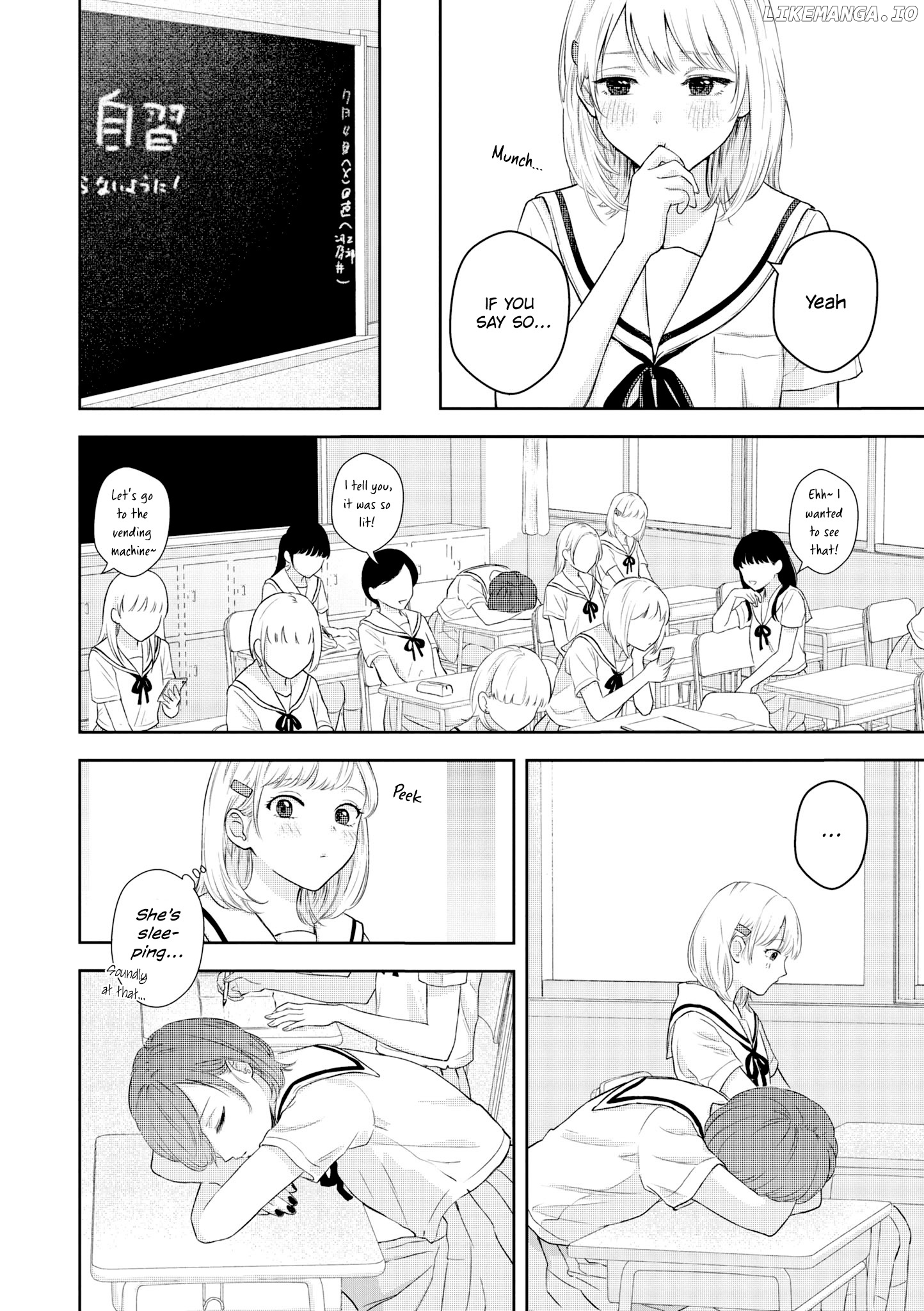 Tonari No Seki Ga Suki Na Hito Datta Gakusei Yuri Anthology Chapter 5 - page 8