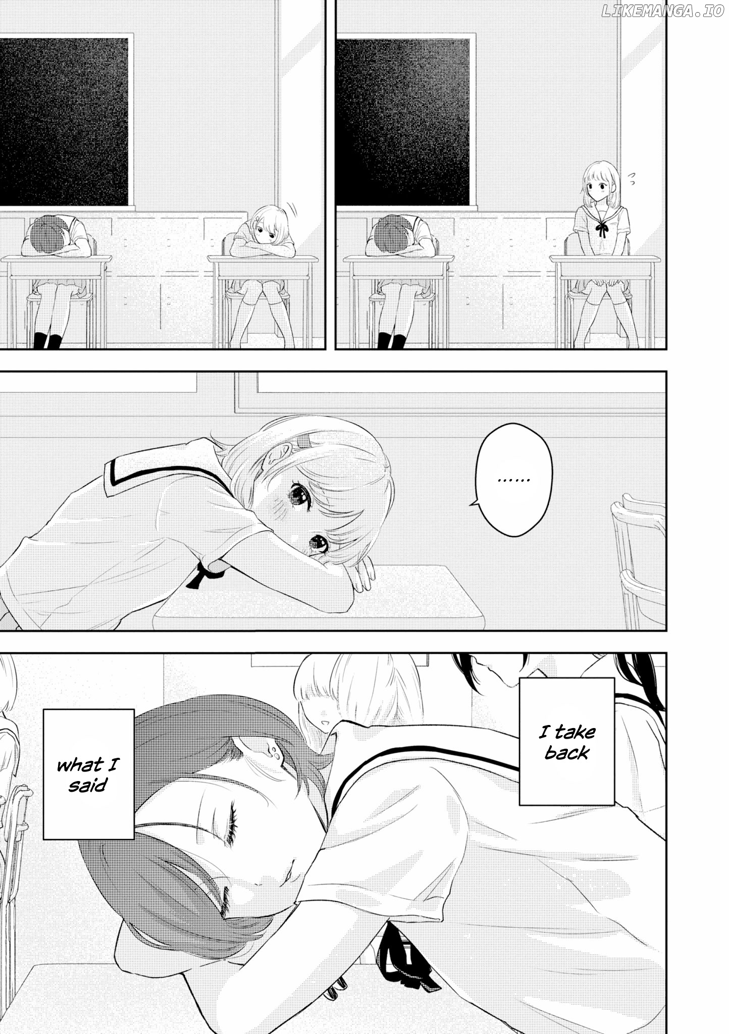 Tonari No Seki Ga Suki Na Hito Datta Gakusei Yuri Anthology Chapter 5 - page 9