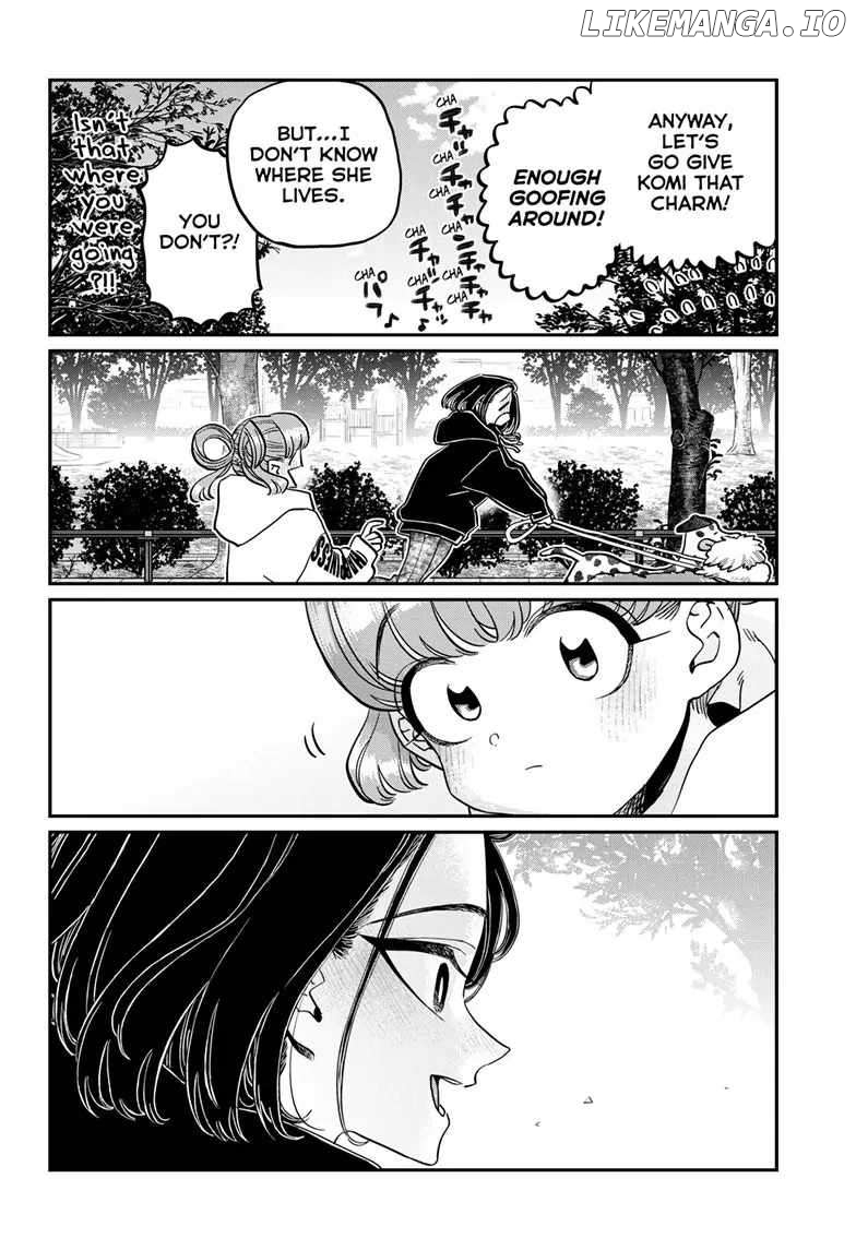 Komi-san wa Komyushou Desu Chapter 436 - page 14