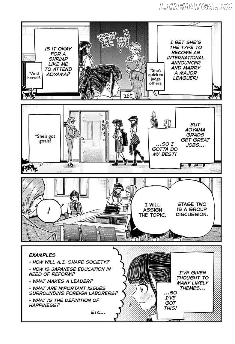 Komi-san wa Komyushou Desu Chapter 437 - page 5