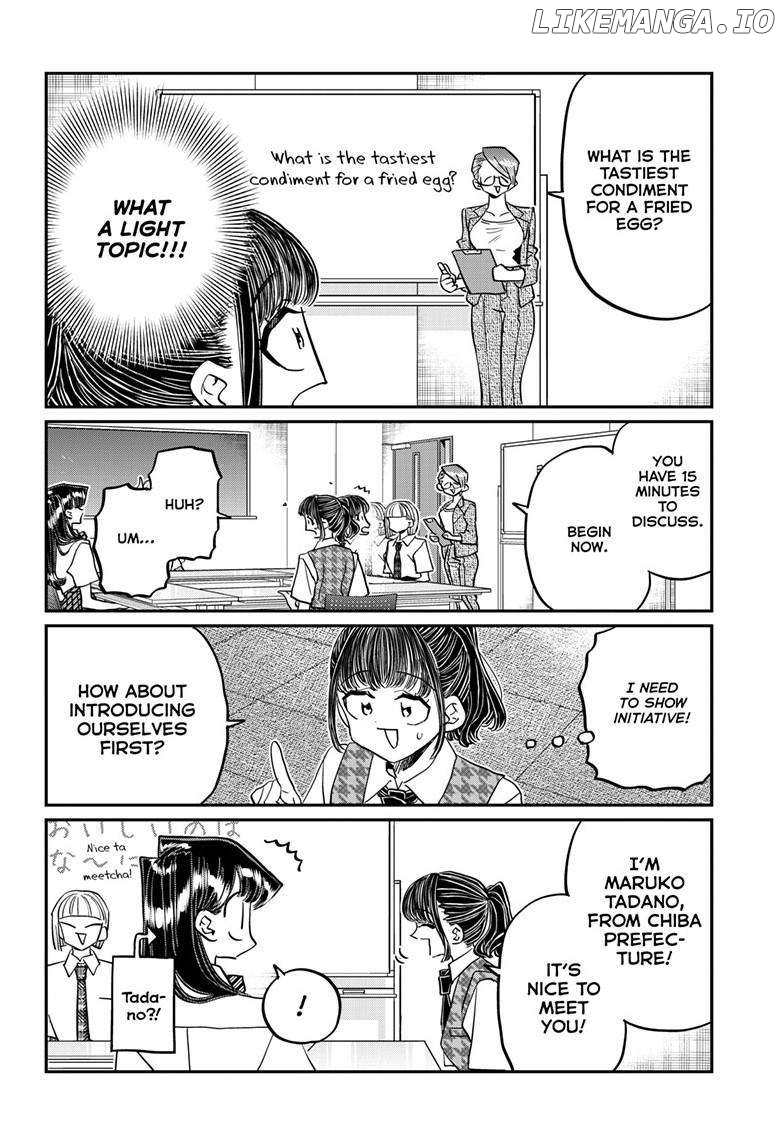 Komi-san wa Komyushou Desu Chapter 437 - page 6