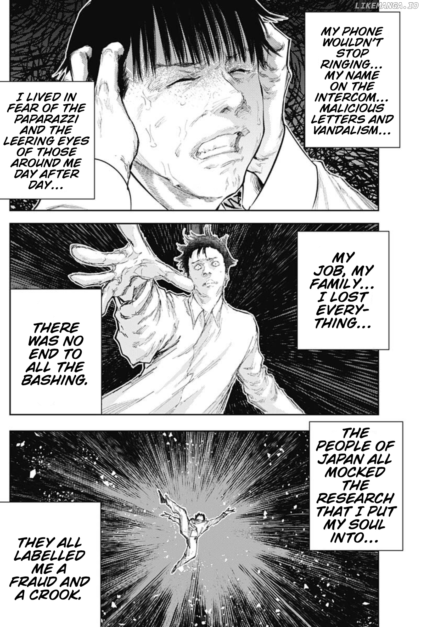 There is no true peace in this world -Shin Kamen Rider SHOCKER SIDE- Chapter 38 - page 4