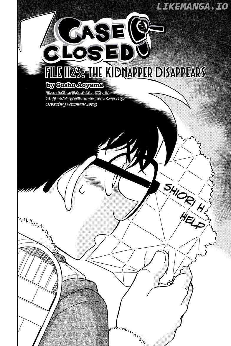 Detective Conan Chapter 1123 - page 2