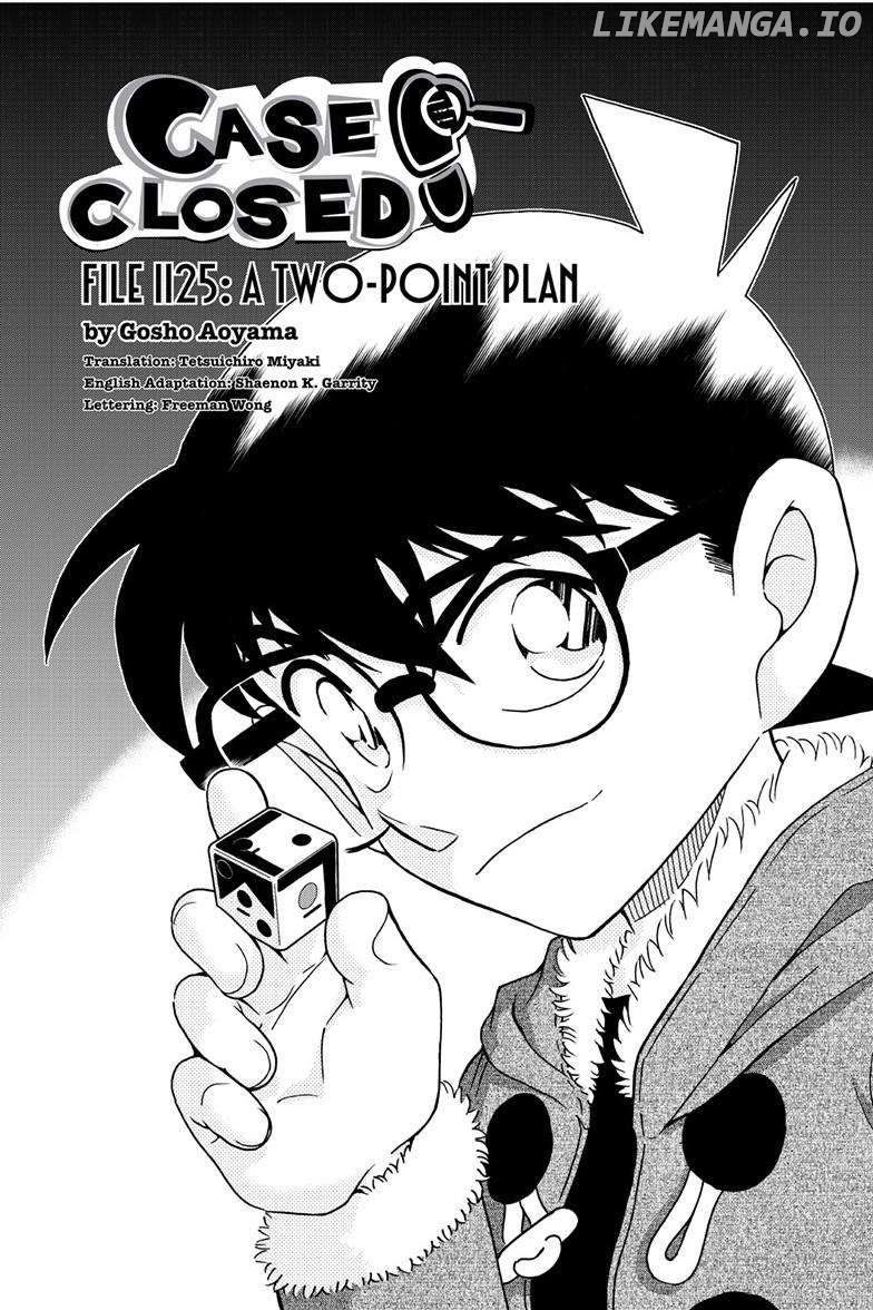 Detective Conan Chapter 1125 - page 1