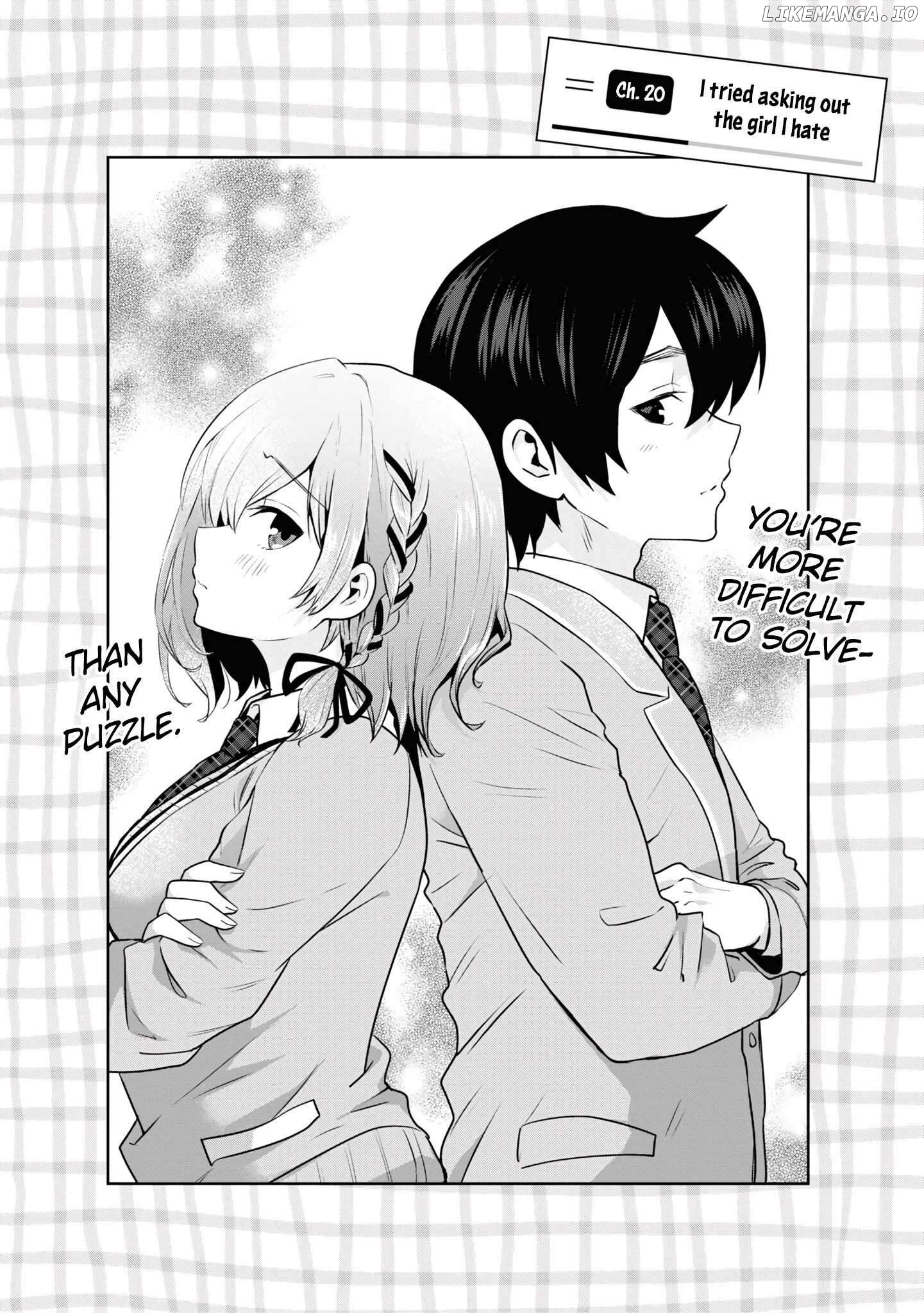 Class no Daikirai na Joshi to Kekkon Suru Koto ni Natta Chapter 20.1  - page 8