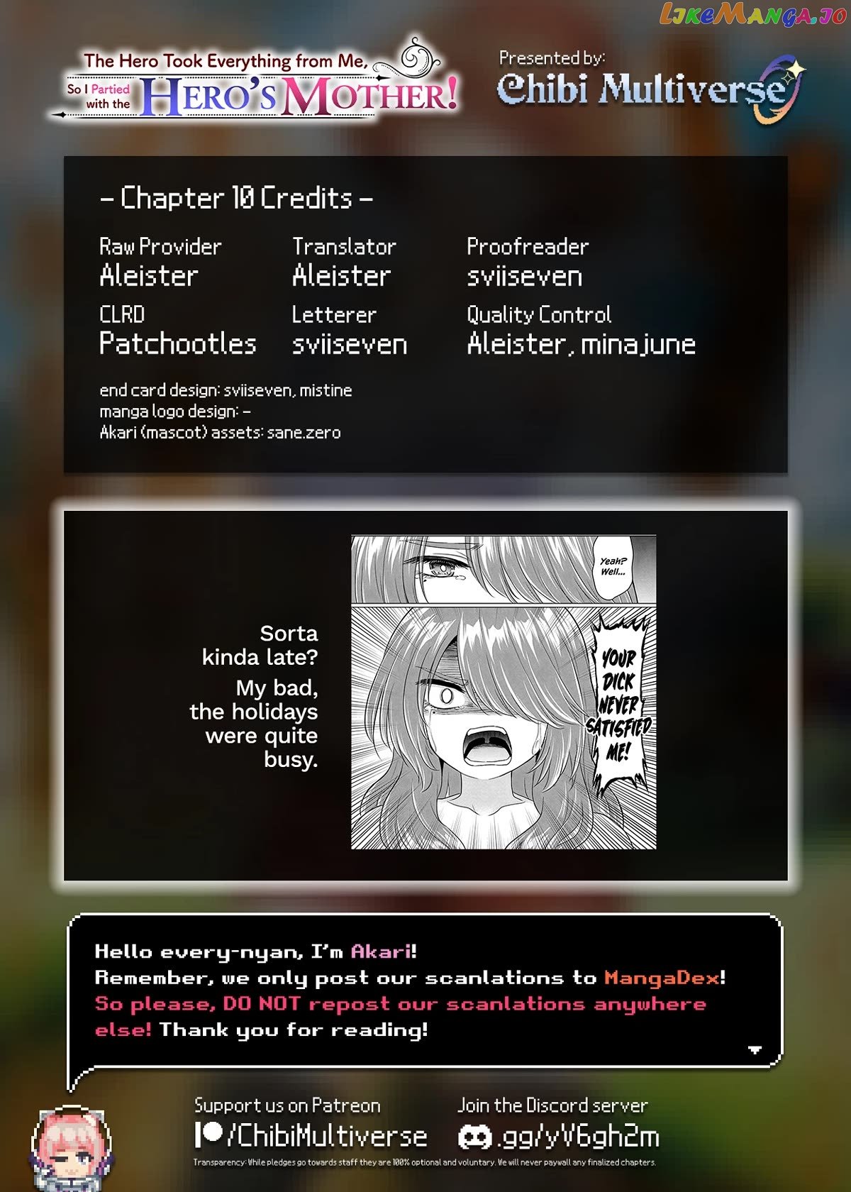 The Hero Took Everything from Me, So I Partied with the Hero’s Mother! Chapter 11 - page 32