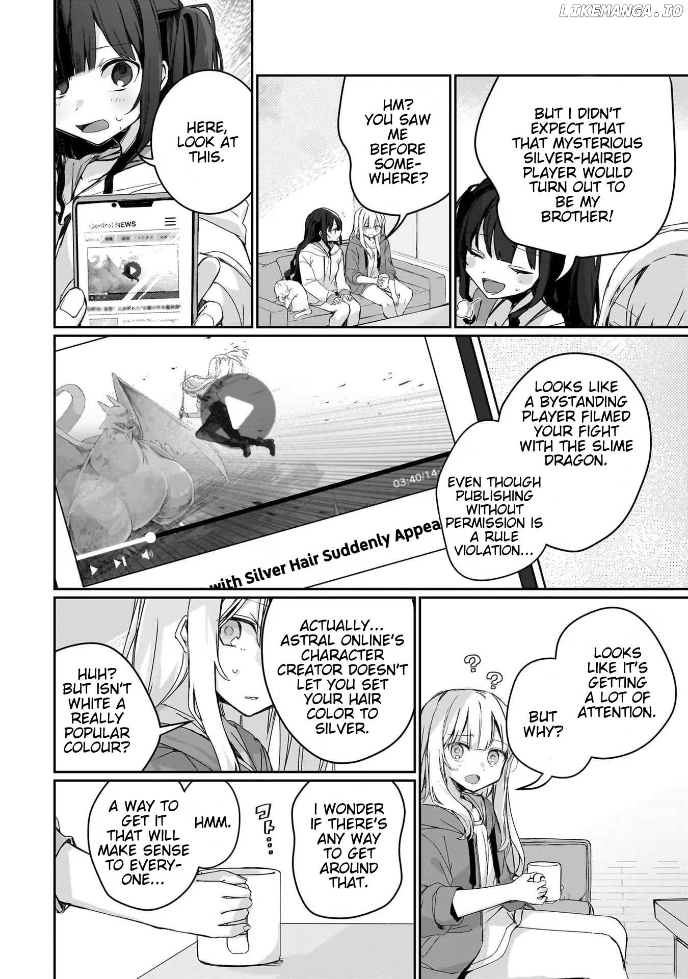 Astral Online - Maou No Noroi De Saikyou Bishoujo Ni Natta Ore, Saijaku Shoku Da Ga Cheat Skill De Chou Seichou Shite Musou Suru Chapter 4 - page 14