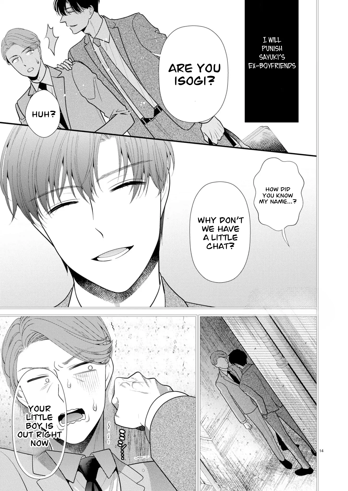 Yandere Killing!! ~When I told my obsessive childhood friend, "I love you too," he shifted to the romantic comedy route~ Chapter 3 - page 14