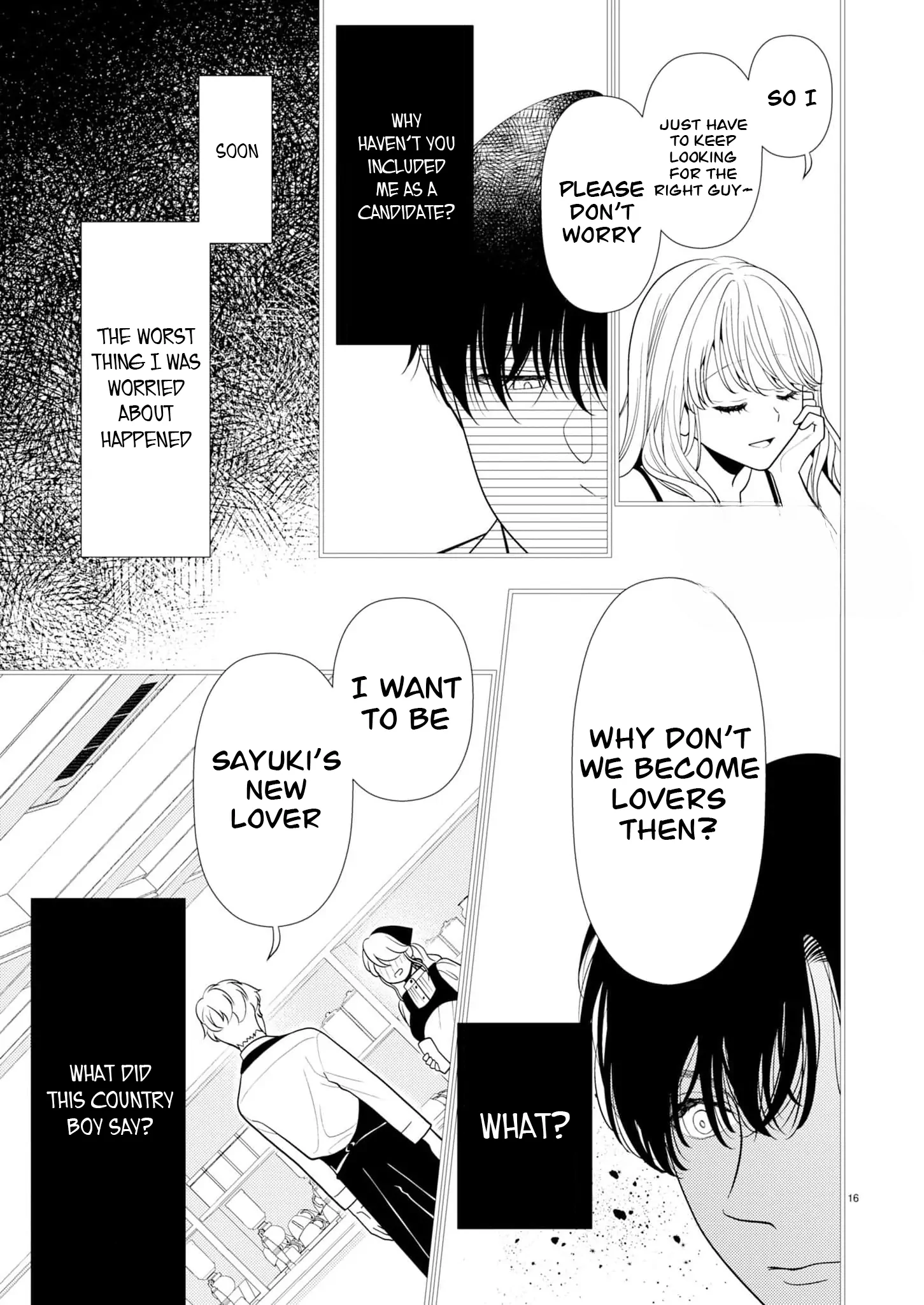 Yandere Killing!! ~When I told my obsessive childhood friend, "I love you too," he shifted to the romantic comedy route~ Chapter 3 - page 16