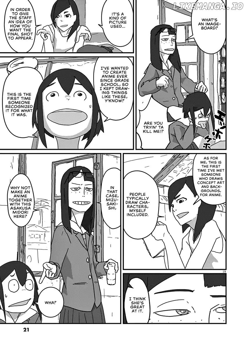 Eizouken ni wa Te wo Dasu na! chapter 1 - page 21