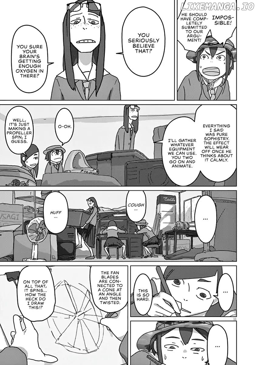 Eizouken ni wa Te wo Dasu na! chapter 3 - page 11