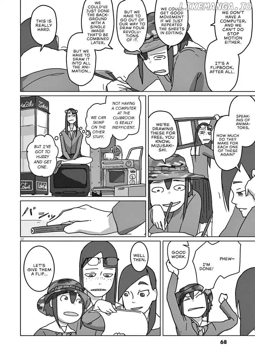 Eizouken ni wa Te wo Dasu na! chapter 3 - page 12