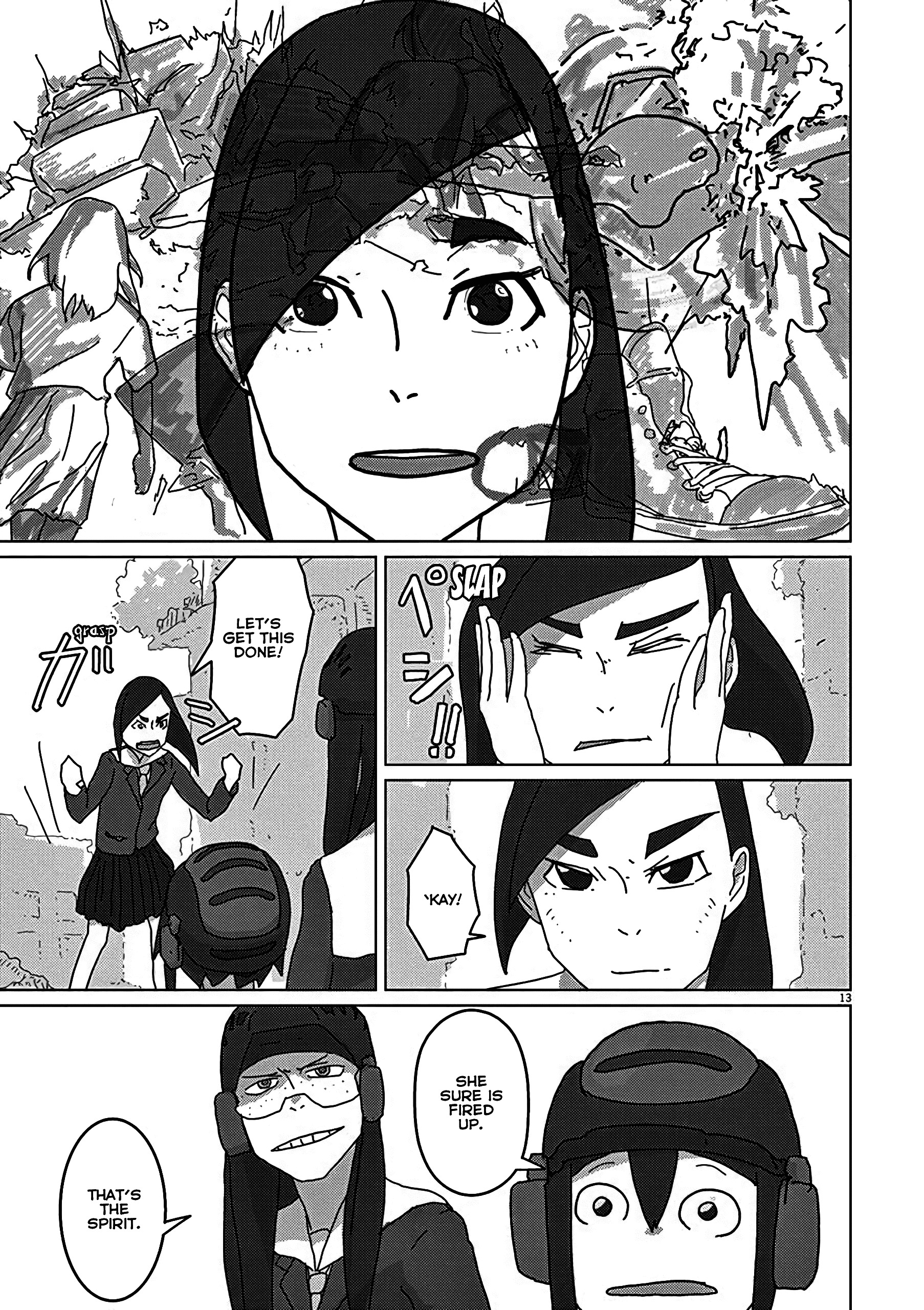 Eizouken ni wa Te wo Dasu na! chapter 5 - page 13