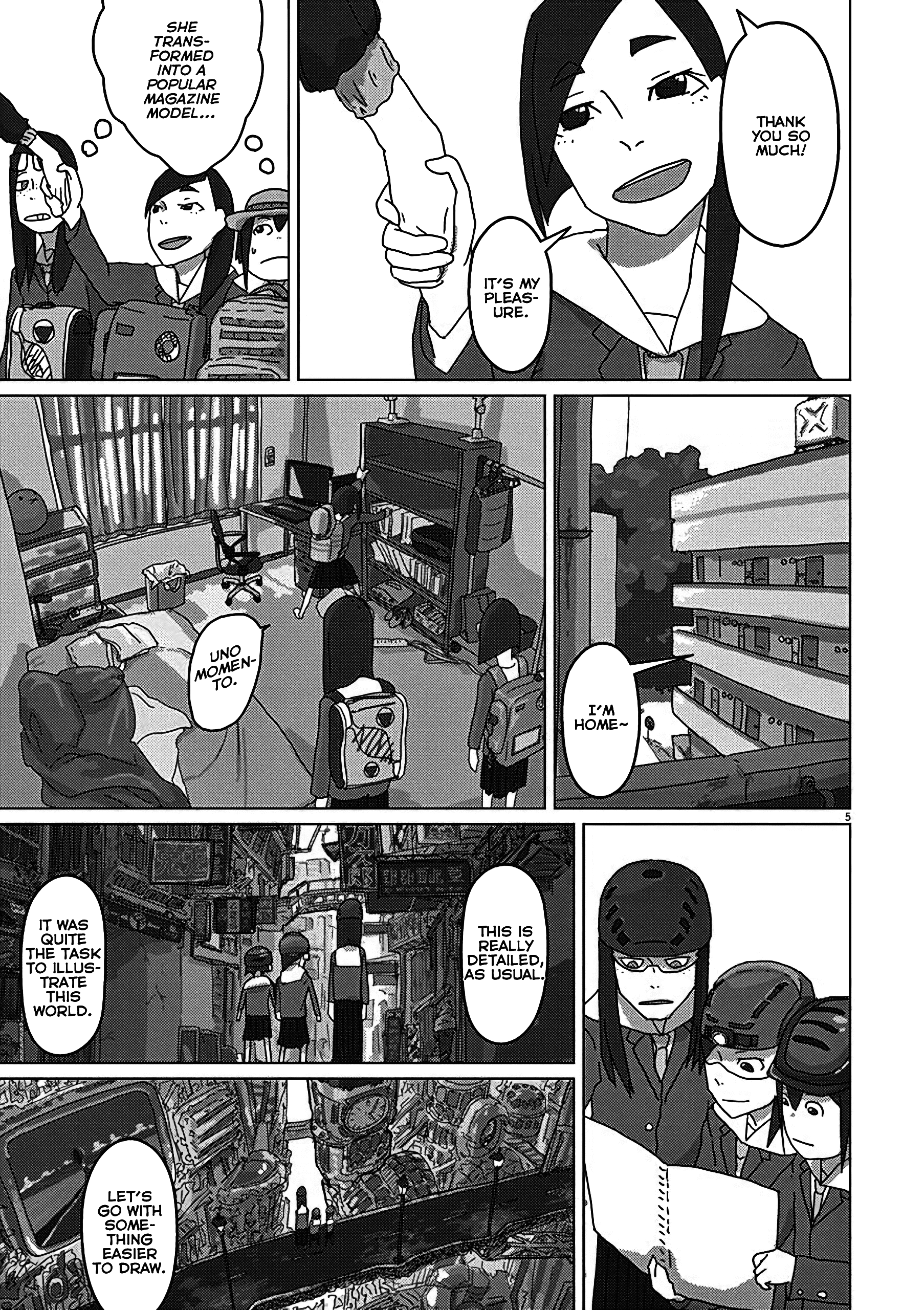 Eizouken ni wa Te wo Dasu na! chapter 5 - page 5