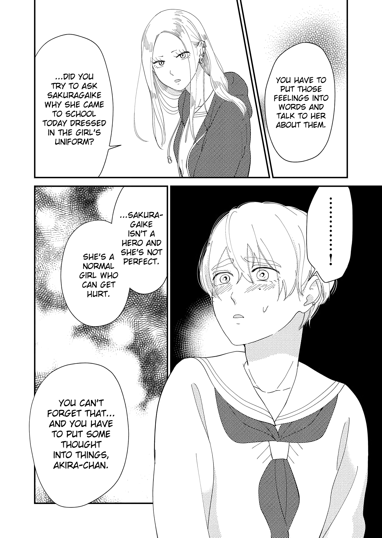 Kanojo ni Naritai Kimi to Boku chapter 25 - page 10