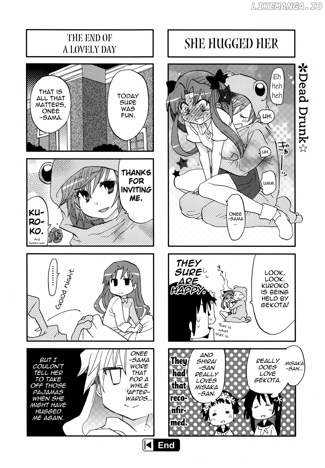 4-koma Koushiki Anthology - Toaru Kagaku no Railgun x Toaru Majutsu no Index chapter 9 - page 8