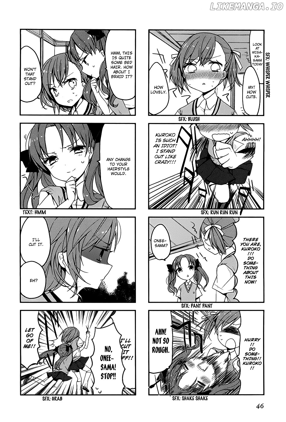 4-koma Koushiki Anthology - Toaru Kagaku no Railgun x Toaru Majutsu no Index chapter 18 - page 7