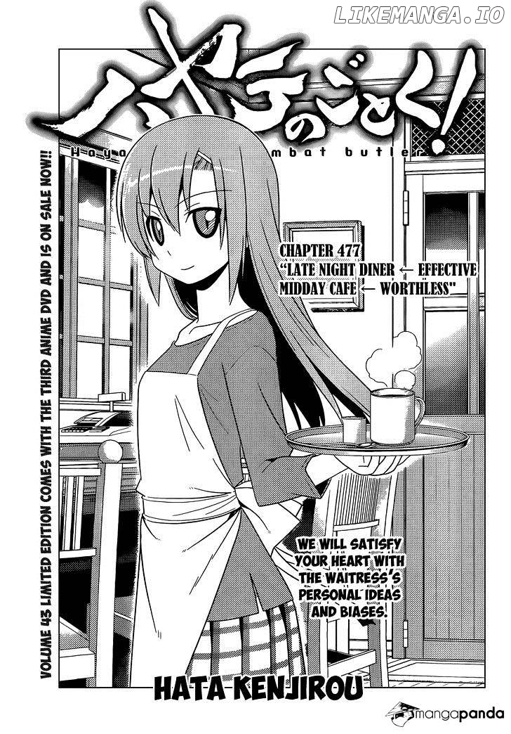 Hayate no Gotoku! chapter 477 - page 2