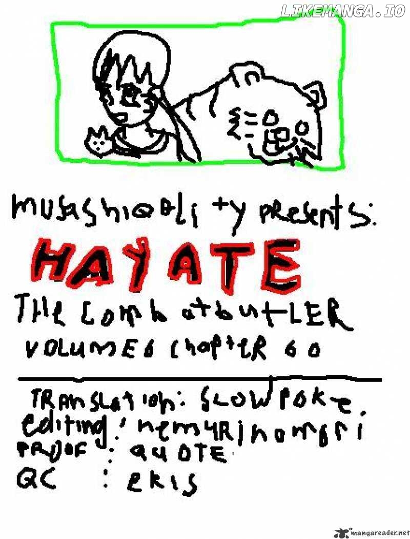 Hayate no Gotoku! chapter 60 - page 1