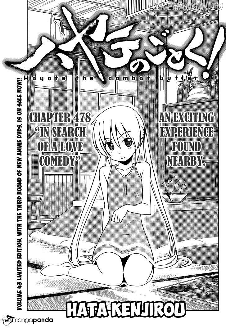 Hayate no Gotoku! chapter 478 - page 2