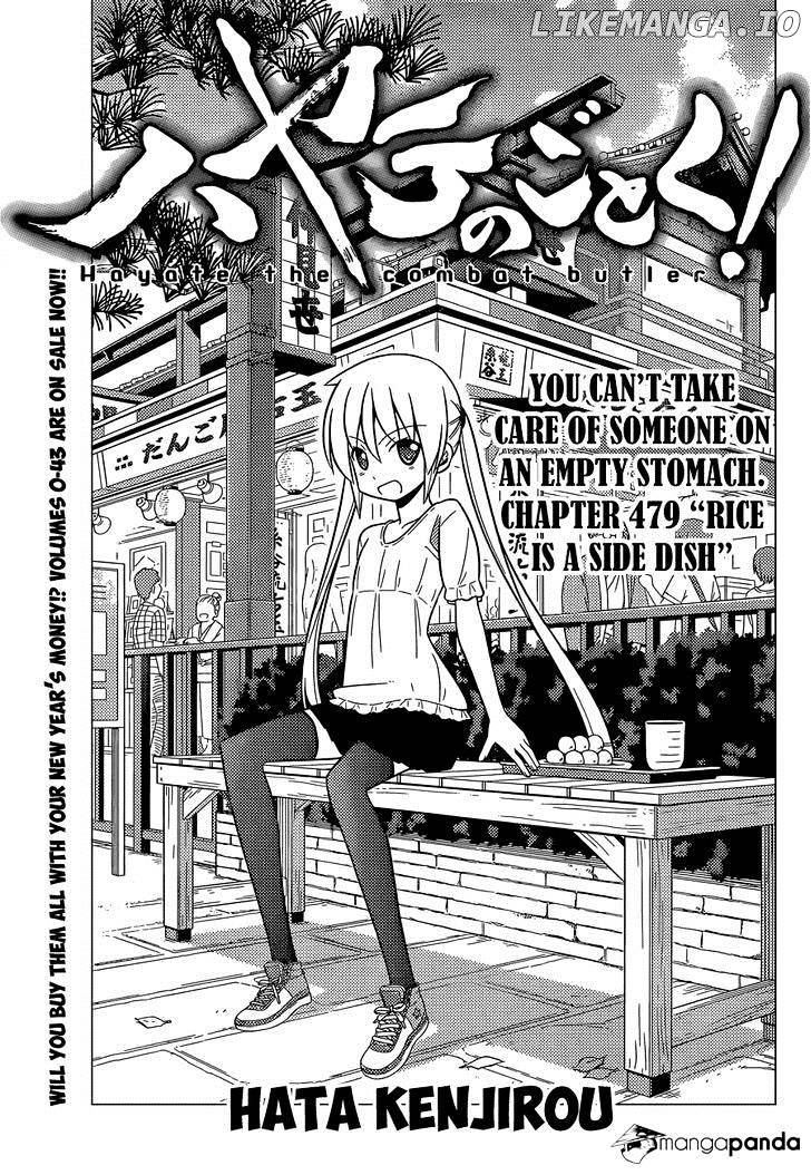 Hayate no Gotoku! chapter 479 - page 2