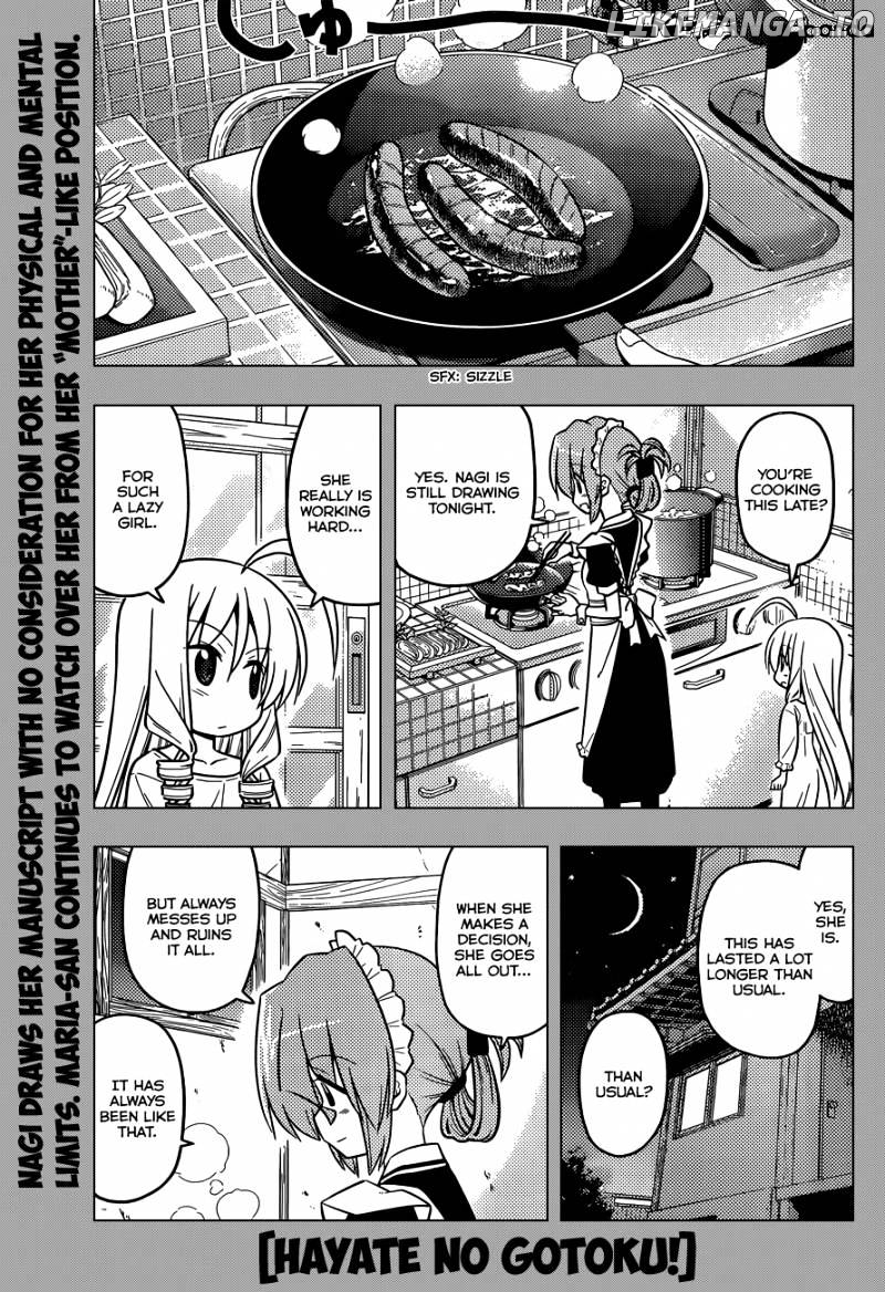 Hayate no Gotoku! chapter 423 - page 2