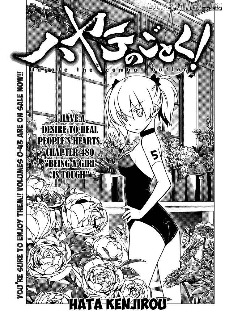 Hayate no Gotoku! chapter 480 - page 2