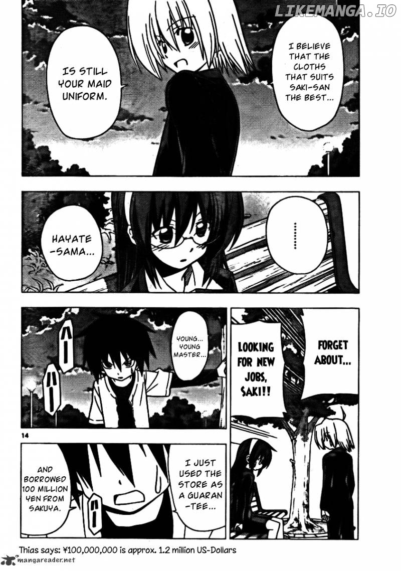 Hayate no Gotoku! chapter 307 - page 14