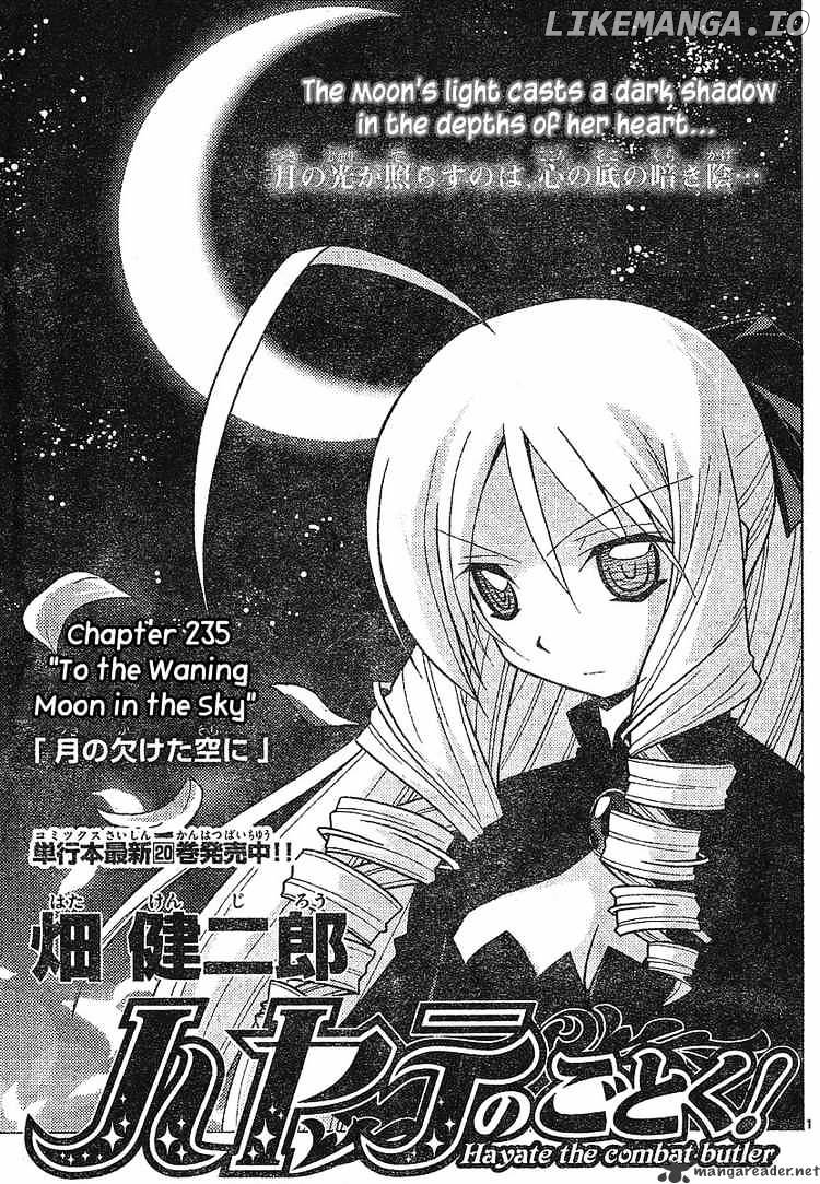 Hayate no Gotoku! chapter 235 - page 1