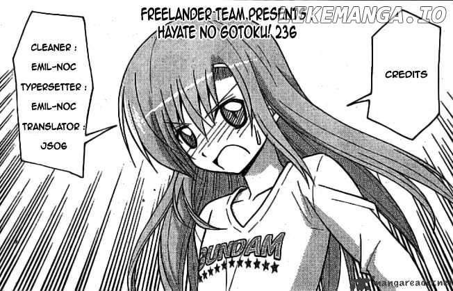 Hayate no Gotoku! chapter 236 - page 17