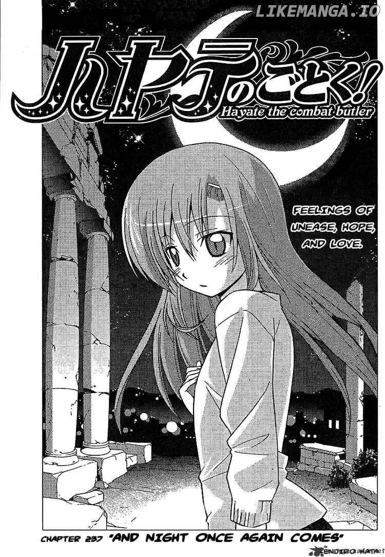 Hayate no Gotoku! chapter 237 - page 1