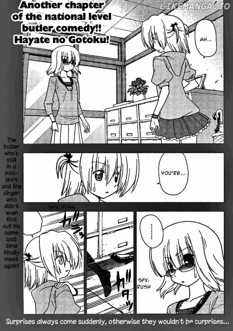 Hayate no Gotoku! chapter 312 - page 1