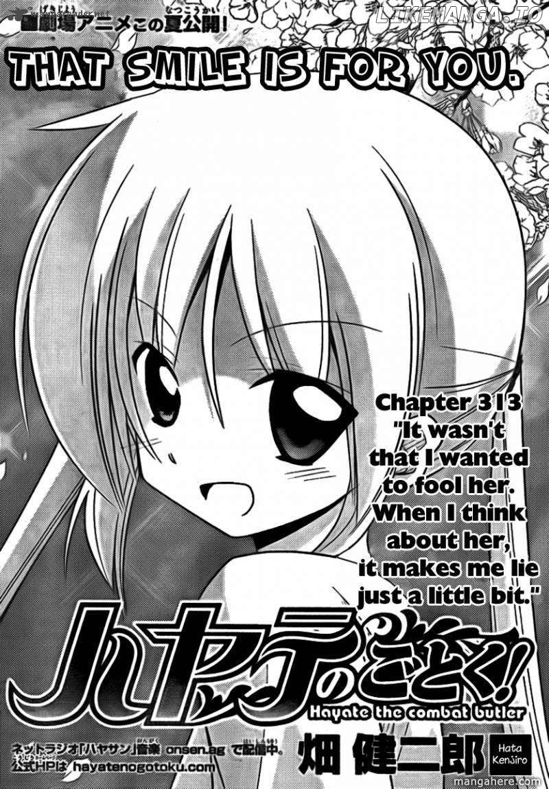 Hayate no Gotoku! chapter 313 - page 3