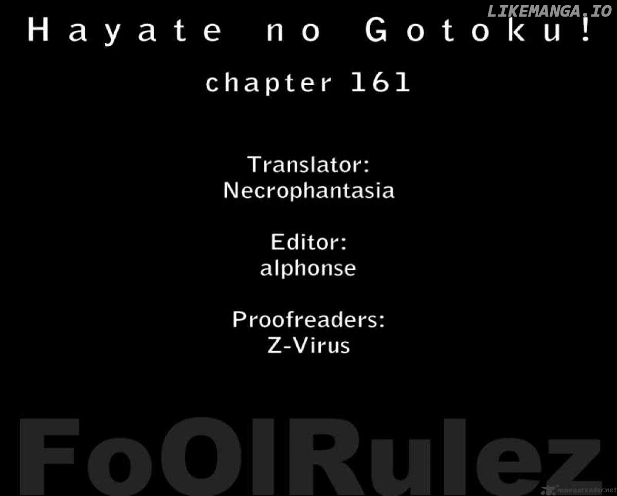 Hayate no Gotoku! chapter 161 - page 19
