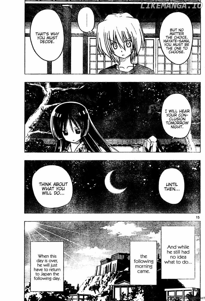 Hayate no Gotoku! chapter 249 - page 15