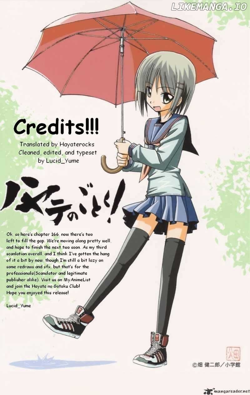 Hayate no Gotoku! chapter 166 - page 17