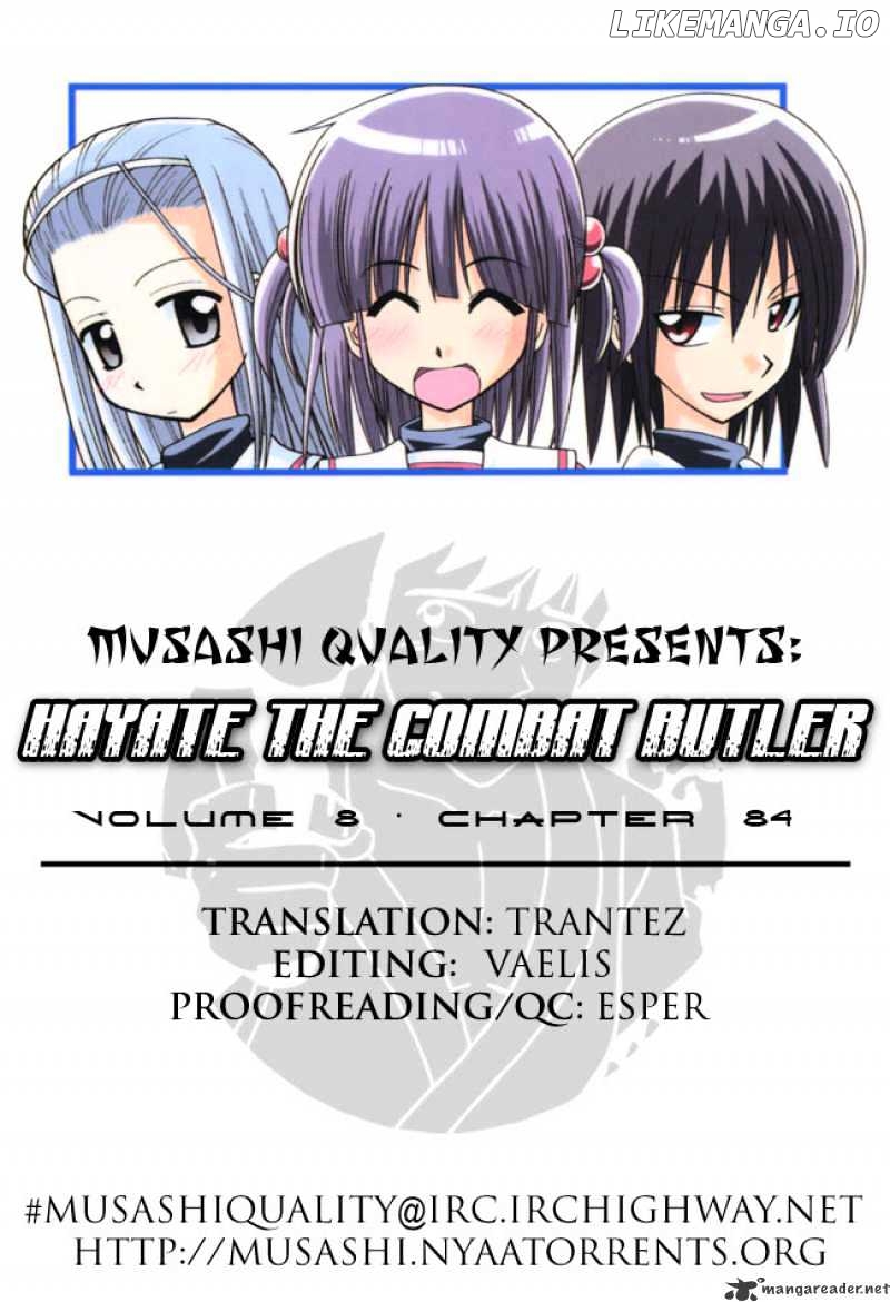 Hayate no Gotoku! chapter 84 - page 1
