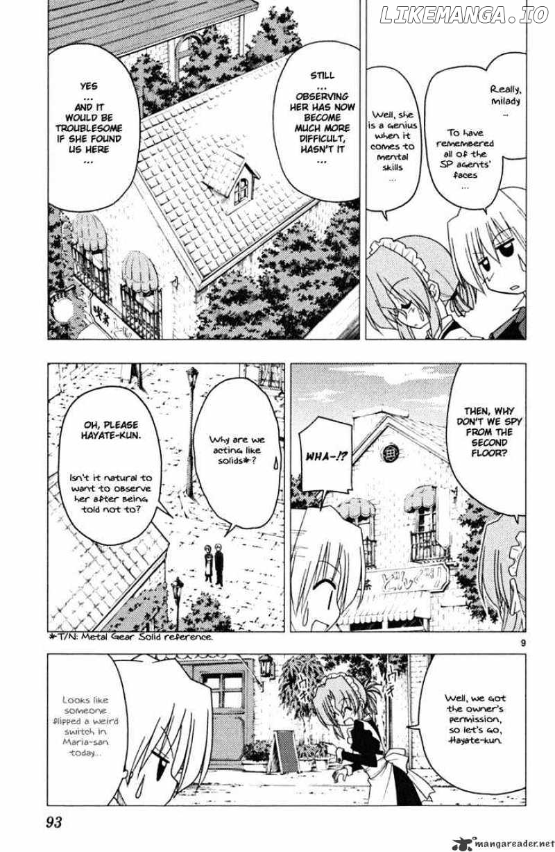 Hayate no Gotoku! chapter 168 - page 9