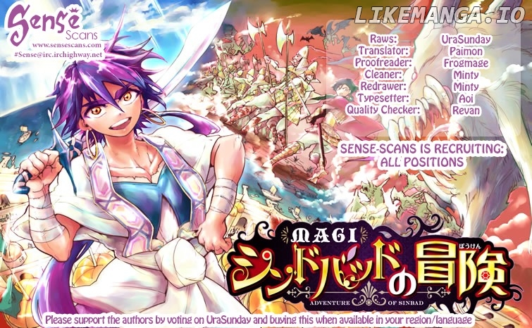 Magi – Sinbad No Bouken chapter 18.2 - page 1