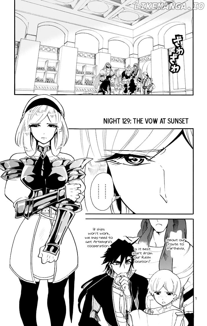 Magi – Sinbad No Bouken chapter 129 - page 3