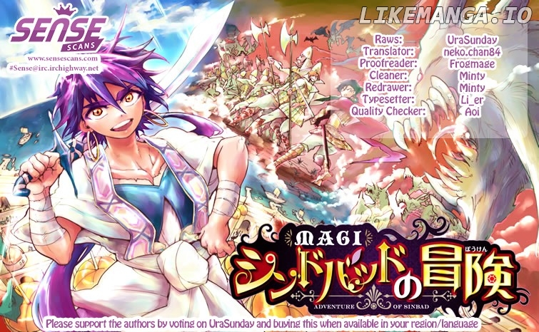 Magi – Sinbad No Bouken chapter 40 - page 1