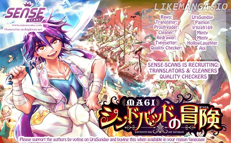 Magi – Sinbad No Bouken chapter 22.1 - page 1